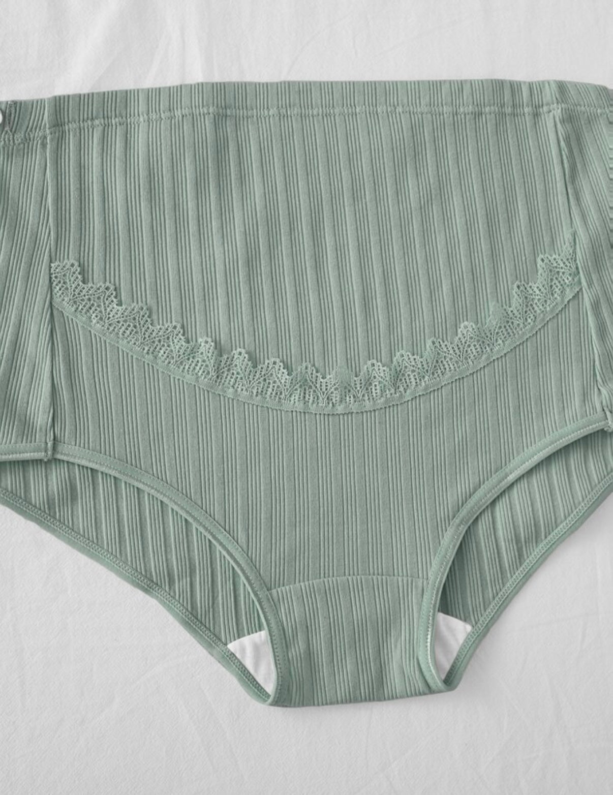 Бикини за бременни – памучни с дантела